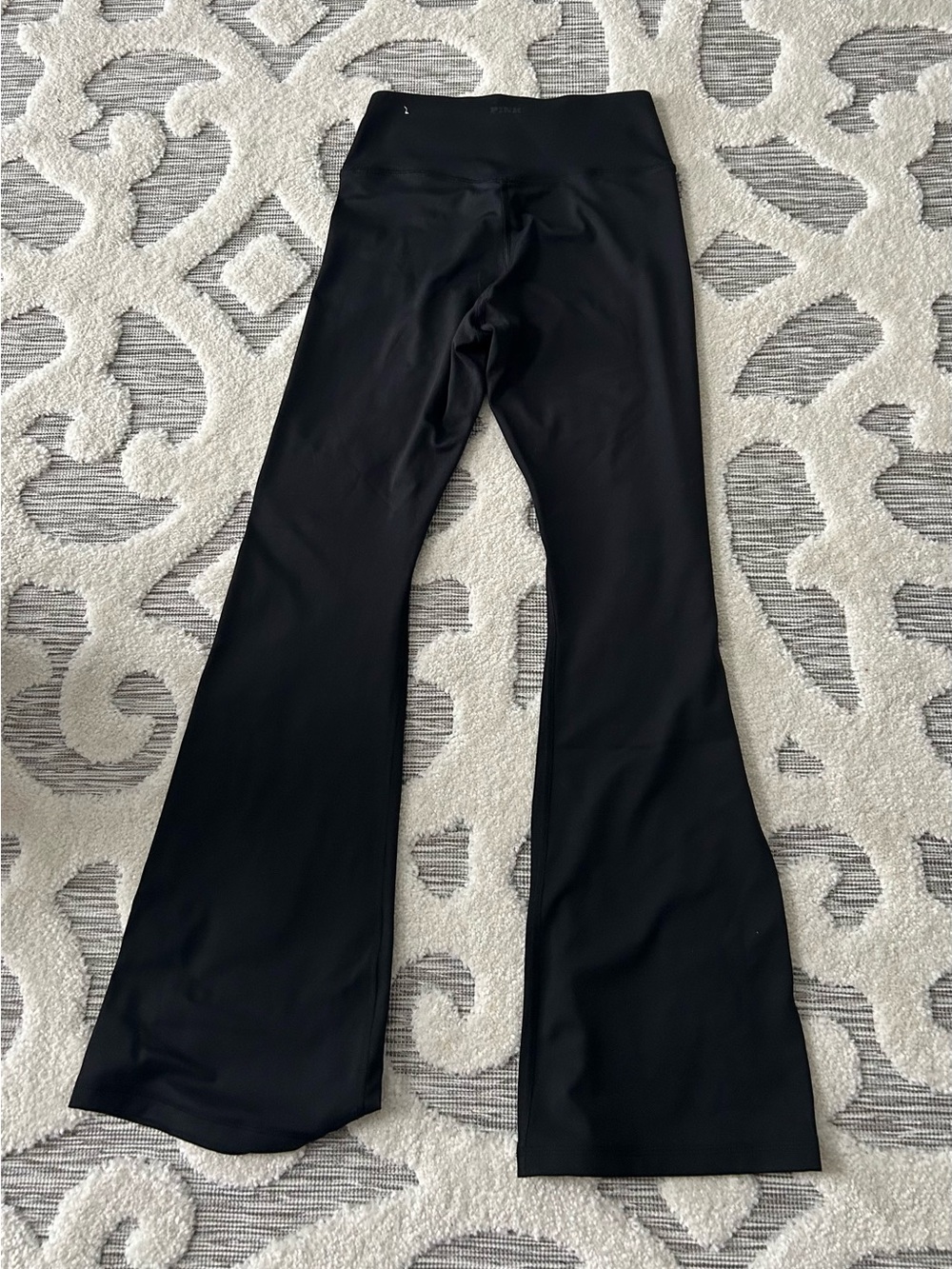 PINK Victoria's Secret Black High-Rise Yoga Pants